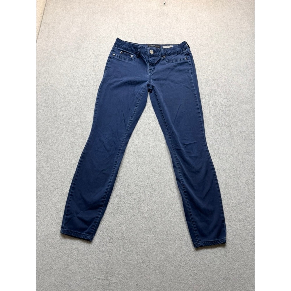 Aeropostale Seriously Stretchy Low Rise Jegging Jeans Navy Blue Women Size 4R